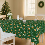 Julkulor & Kransar – Grön julvaxduk, miljö