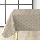Kalini Luxury Natural - Vaxduk med grafiskt mönster och fantastisk 3D-effekt – hörn