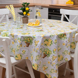 Limoncello Garden – Vaxduk med citrondesign, miljö