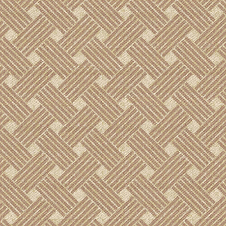 Lisa Culla Flet – textilvaxduk med grafiskt flätmönster mönster