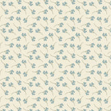 Mimosi North – Captain Cook vaxduk med små grafiska blommor mönster