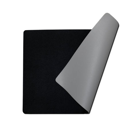 Moon bordstablett i konstläder – Black/Light grey – 30 x 43 cm