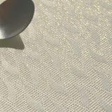 Munch Oro Guldblad - Elegant textilduk med lurex i guld, 160 cm bred