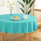 Nelson – enfärgad rund tygduk Ø 180 cm, Celadon
