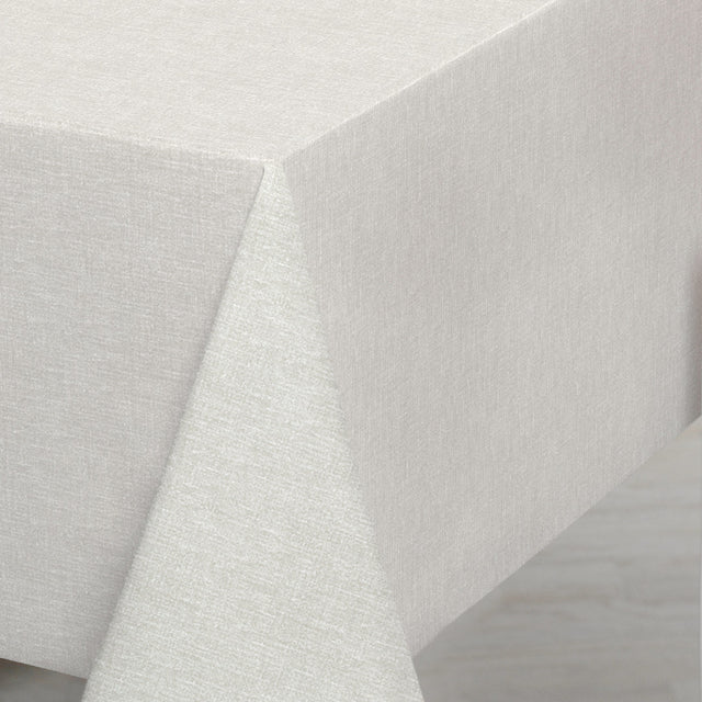 Nordfavn Fine Texture Snow – Lätt präglad vaxduk med fint linnelook miljö