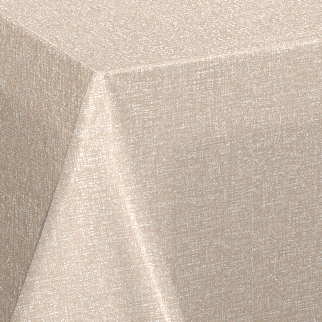 Nordfavn Fine Weave Sand – Slät vaxduk med diskret textilkänsla hörn