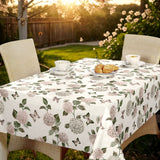 Nordfavn Hortensia Have - Duk med fjärilar, trädgårdsmiljö