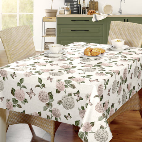 Nordfavn Hortensia Have - Duk med fjärilar, miljö