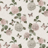 Nordfavn Hortensia Have - Duk med fjärilar, mönster