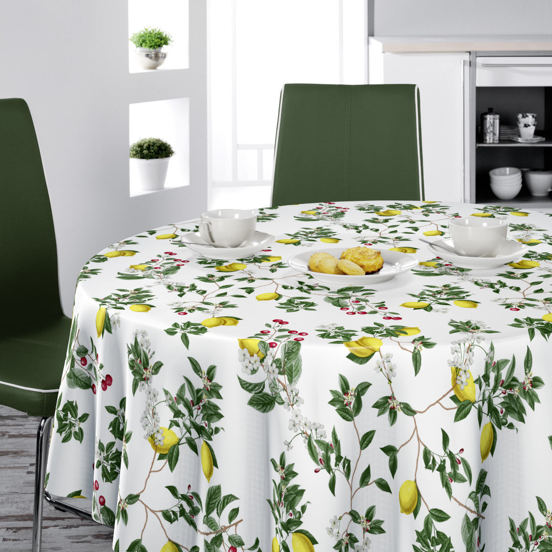 Nordfavn Lemon Cherry – Vaxduk med citroner och körsbär
