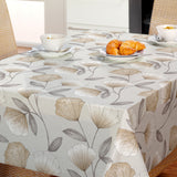 Nordfavn Shell Flower Beige – Duk med mjukt botaniskt uttryck, miljö
