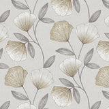 Nordfavn Shell Flower Beige – Duk med mjukt botaniskt uttryck, mönster