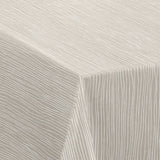 Nordfavn Strange Ways Beige – Vaxduk i beige med ränder, hörn