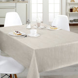 Nordfavn Strange Ways Beige – Vaxduk i beige med ränder, miljö