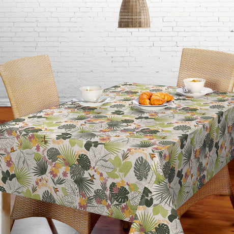 Nordfavn Tropical Kolibri – Vaxduk med botaniskt mönster miljö