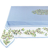 Nyons Blå - Rektangulær provence-duk 155 x 250 cm