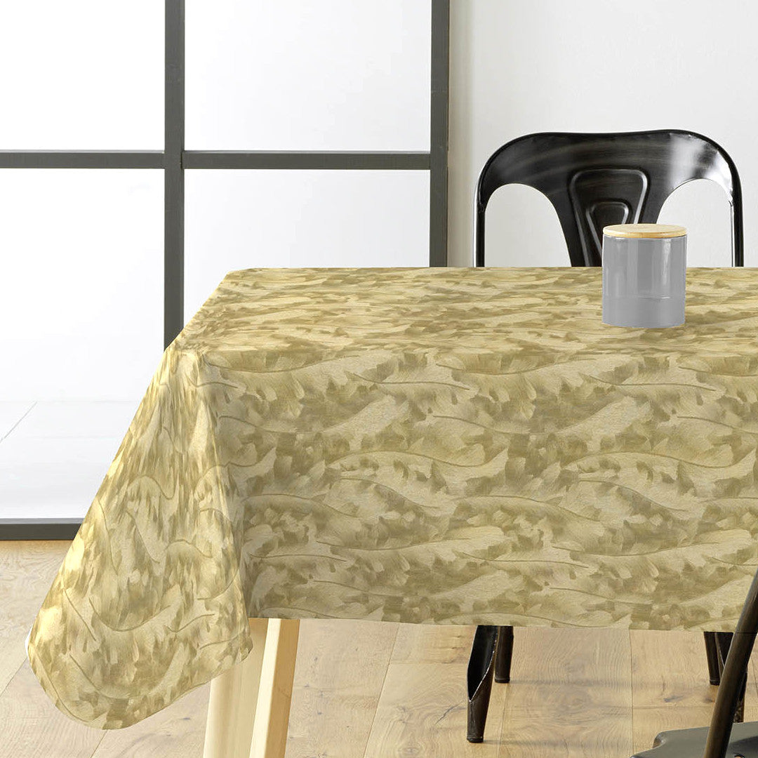 Orsia Guld – Vaxduk med fin metallic-effekt, hörn