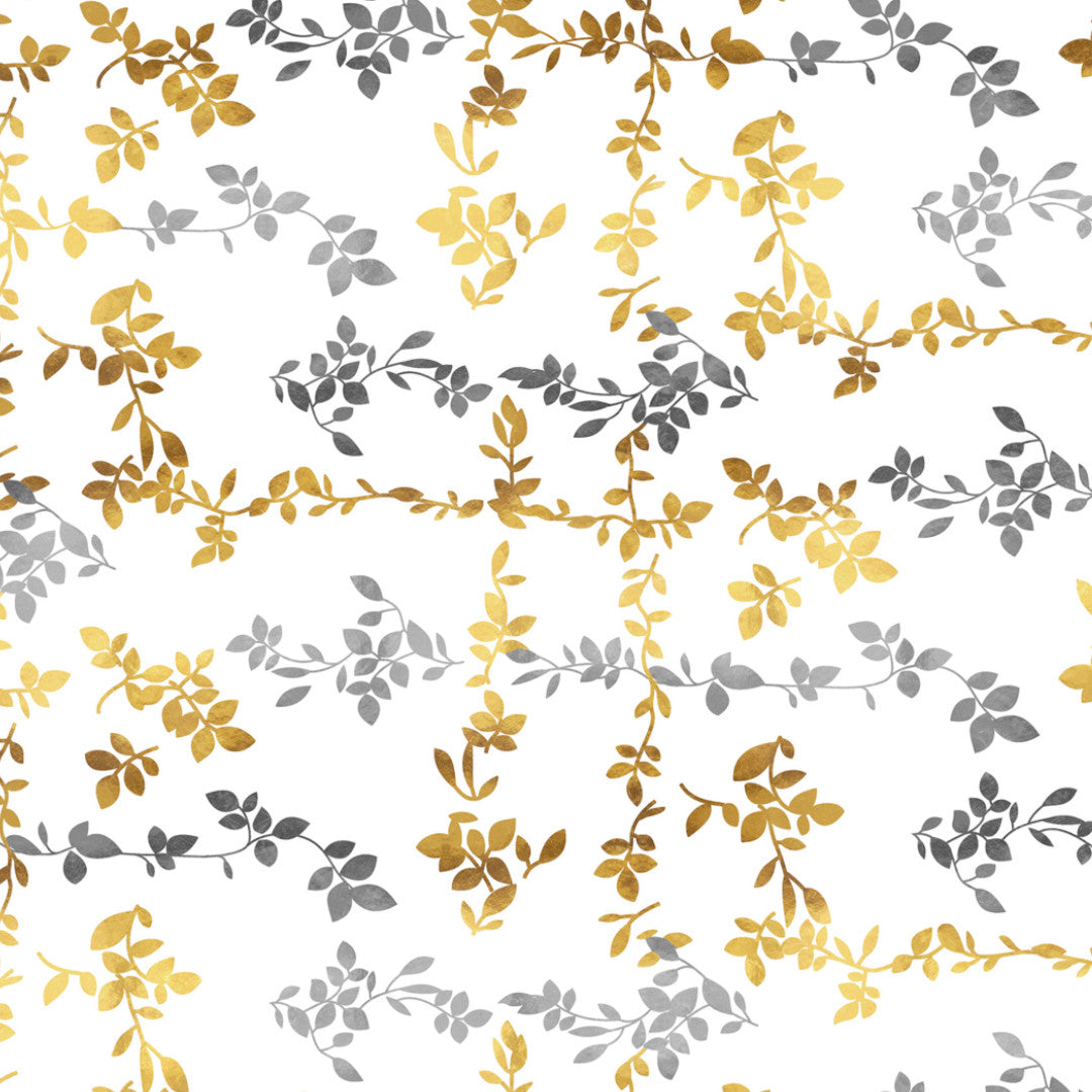 Pampa Metallic – Transparent vaxduk med glittereffekt