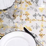 Pampa Metallic – Transparent vaxduk med glittereffekt