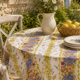 Rose Lavande – Rund akrylbelagd Provenceduk Ø 150 cm
