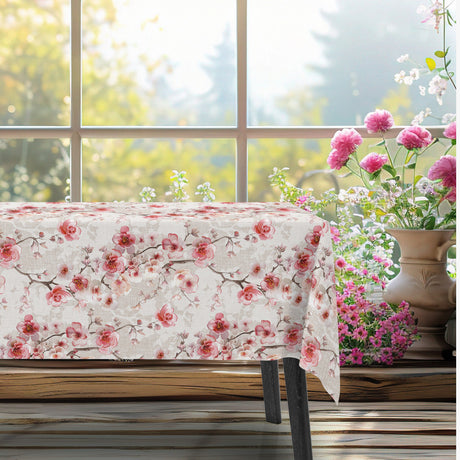 Sakura Bloom – vaxduk med rosa körsbärsblommor, miljö
