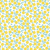 Slice Me Up Limonata – Captain Cook vaxduk med grafiskt citrusmönster mönster