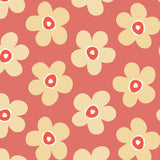 Small Big Flower Punch - Lola vaxduk med härliga blommor, mönster