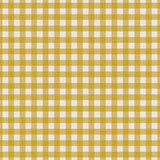 Small Chiwy Mustard Yellow - Lola vaxduk med rutor, mönster