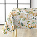 Solanova – Vaxduk med oliver och gyllene kakel, hörn