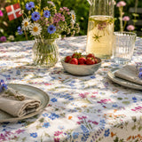 Sommereng – Sommarvaxduk med vilda blommor, miljö