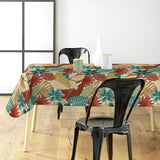 Textilia Ardenia - Vaxduk med dekorativt bladmönster, miljö