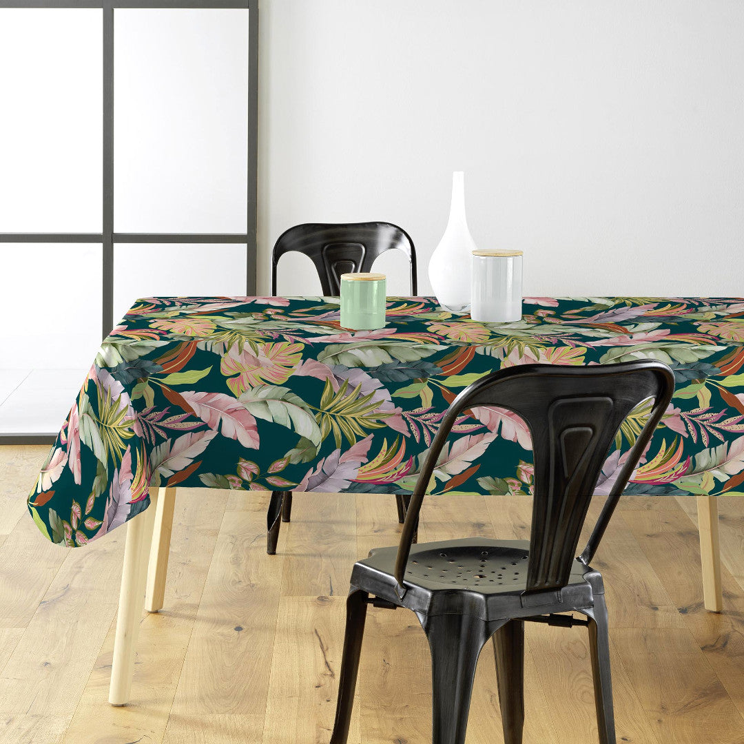 Textilia Galapao - Vaxduk med frodigt bladmönster, miljö