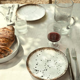 WOW Linneduk, Essence Ivory – 150 x 300 cm, närbild