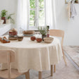 WOW Linneduk, Essence Ivory – Rund Ø 180 cm