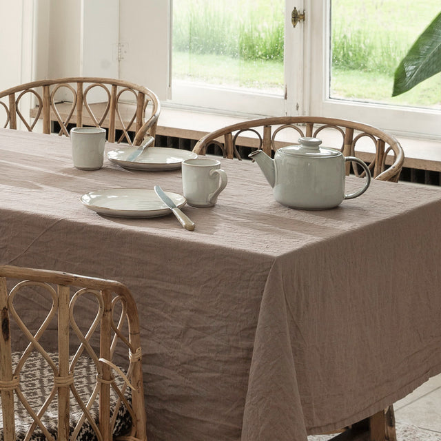 WOW Linneduk, Essence Sable – 180 x 300 cm, miljö