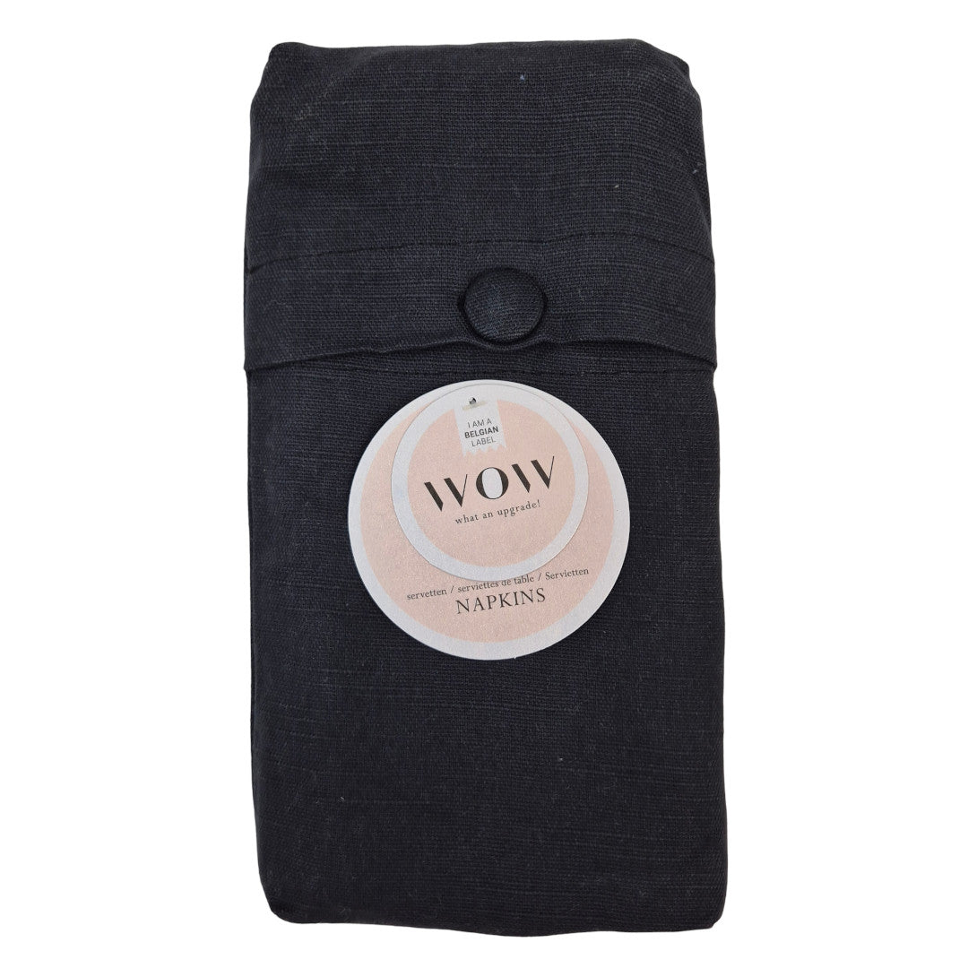 WOW Tygservetter, Essence Midnight – 45 x 45 cm (4-pack)