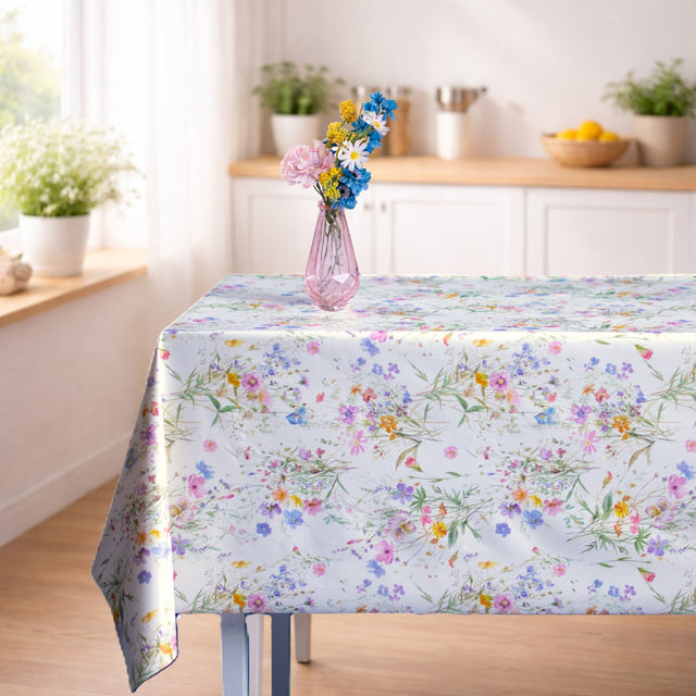 Wildflower Mist – Vaxduk med ängsblommor, miljö