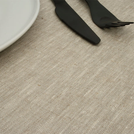 Basic Linen Sand - Textilvaxduk i 100 % linne