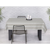 Welss Lino beige, jacquardvävd textilvaxduk 160 cm bred