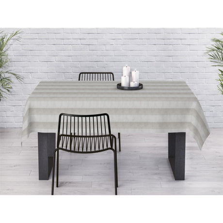 Welss Lino beige, jacquardvävd textilvaxduk 160 cm bred