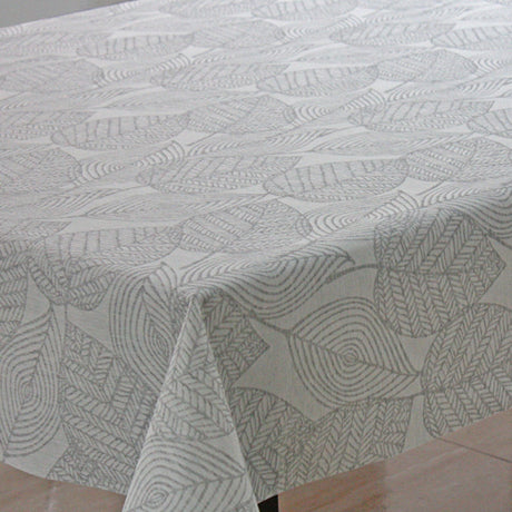Amberes Jacquard, grå blad