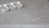 Amberes Jacquard, grå blad