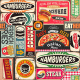 Americano - Vaxduk med retro diner-känsla