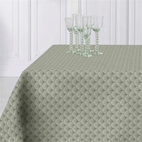 Amigoni-Dusty-Green-textilvaxduk-fan-pattern-140