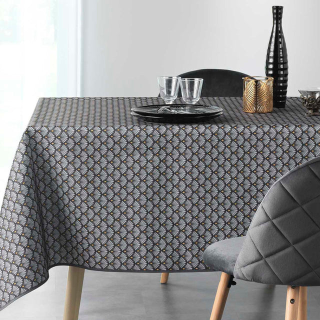 Artchic Antracit 150 x 240 cm, rektangulär duk med fläckskydd
