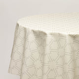 Julduk - Textilvaxduk med stjärnränder