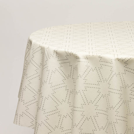 Julduk - Textilvaxduk med stjärnränder