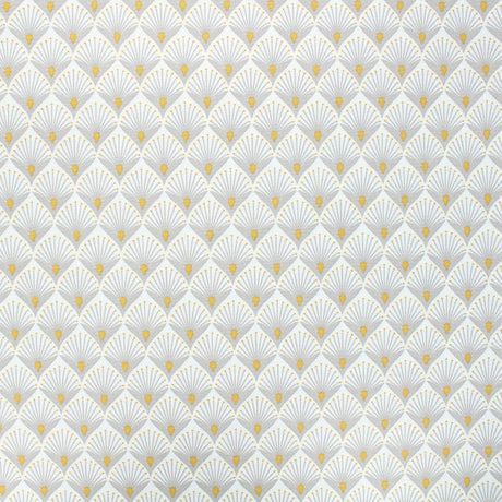 Baker Naturel – Textilvaxduk med grafiskt mönster, 155 cm bred