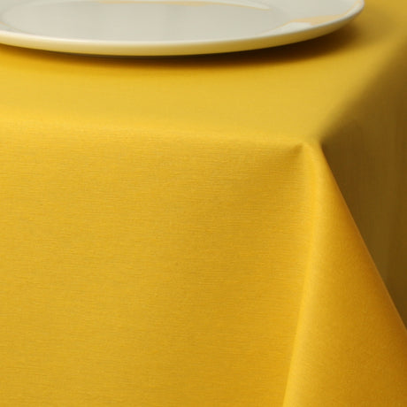 Basic enfärgad textilvaxduk - Citron