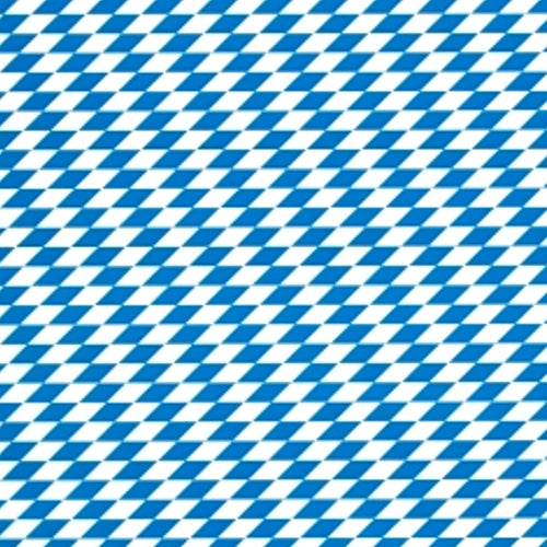 Oktoberfest vaxduk Bayerische Raute - Rund vaxduk med resår